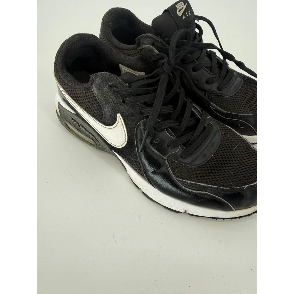 Nike Air Max Black White Mesh Running Sneakers Lace Up Women's Size 8 CD5432-003